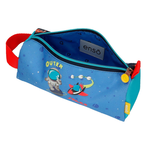 Enso Outer Space Round Pencil Case - Детский пенал - изображение 4 | Labebe