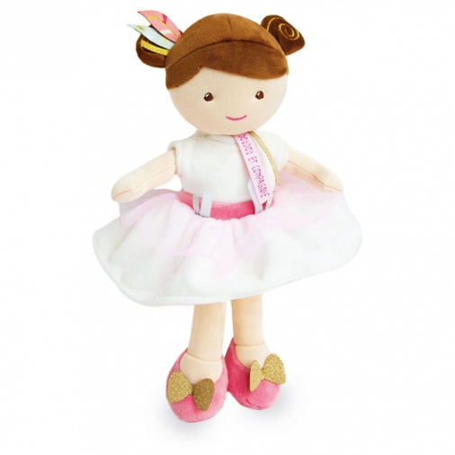 Jolijou Les Princesses Ombelline Cheveux Bruns - რბილი სათამაშო თოჯინა - image 2 | Labebe