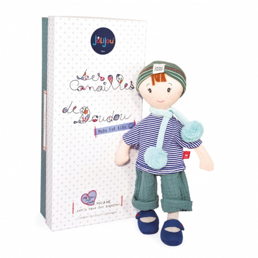 Jolijou Les Canailles Tim Vert - Soft baby doll - image 1 | Labebe