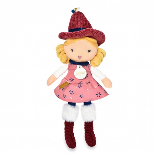 Jolijou Les Gentilles Sorcieres Assorties Poum Cheveux Bleus & Pim Cheveux Blonds Doublees - Soft baby doll - image 3 | Labebe