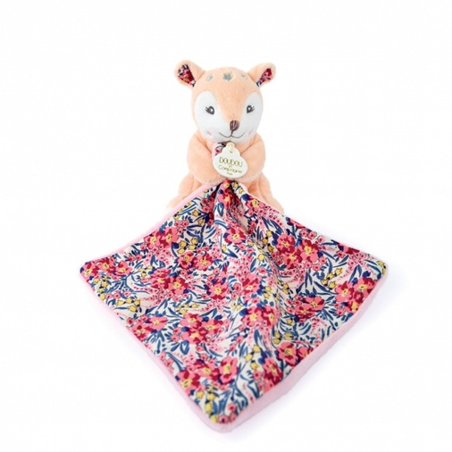 Bohaime Deer Plush With Comforter - Soft toy with a handkerchief - image 2 | Labebe