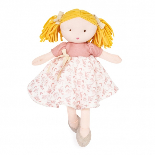 Jolijou Les Joliflores En Coton Bio Camelia Rose - Soft baby doll - image 2 | Labebe