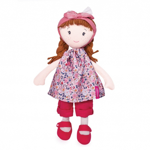 Jolijou Les Canailles Capucine Fleurs Roses - Soft baby doll - image 2 | Labebe