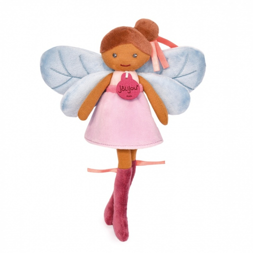 Jolijou Les Fees De La Foret Tara Ailes Bleues - Soft baby doll - image 2 | Labebe