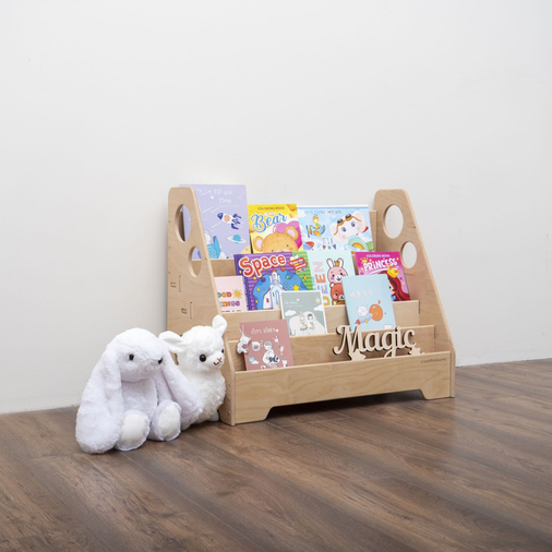 Montessori Bookshelf - Книжная полка Монтессори - изображение 4 | Labebe