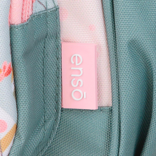 Enso Tropical Love Triple Compartment Pencil Case - Детский пенал - изображение 8 | Labebe