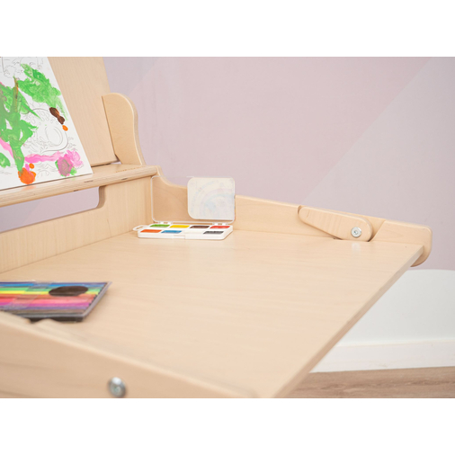 Toddler Desk - ხის საბავშვო მაგიდა - image 7 | Labebe
