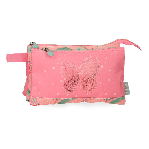 Enso Beautiful Nature Three Compartments Pencil Case - საბავშვო პენალი - image 1 | Labebe