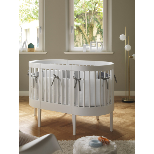 Pali Lab 03 Bianco - Baby transforming crib - image 6 | Labebe