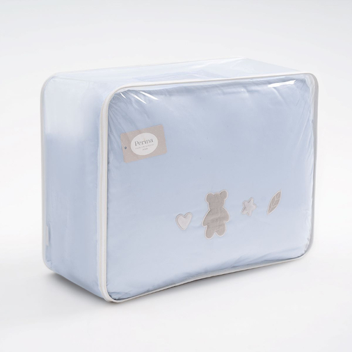 Perina Teddy Sateen Collection Blue - Комплект детского постельного белья - изображение 10 | Labebe