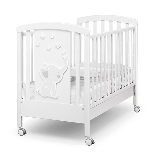 Erbesi Elly Bianco - Cot on wheels - image 3 | Labebe