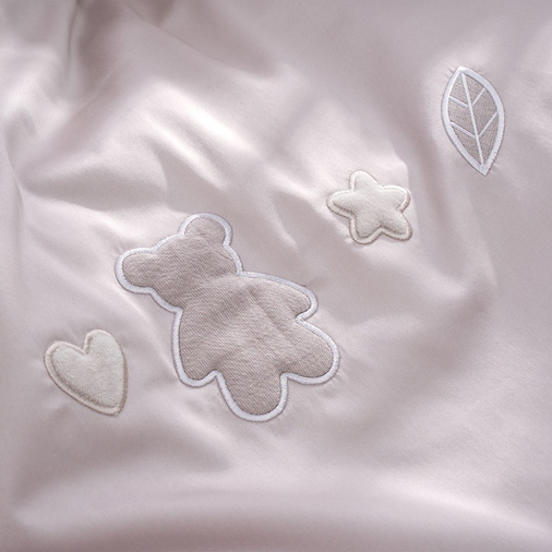 Perina Teddy Sateen Collection Grey - Комплект детского постельного белья - изображение 4 | Labebe