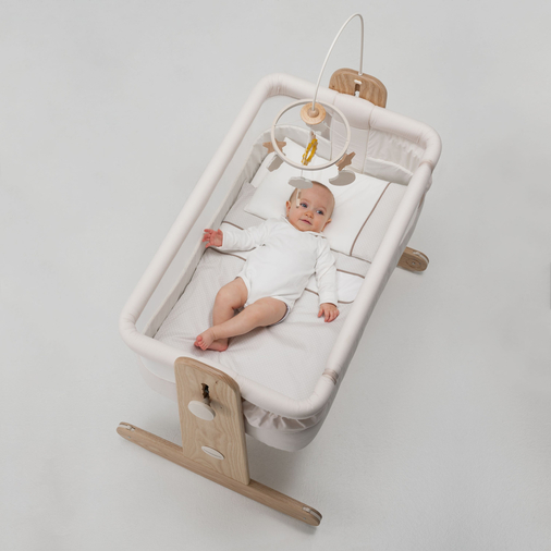 Foppa Pedretti Mammamia Mamma & Me Natural - Baby rocking cradle - image 7 | Labebe