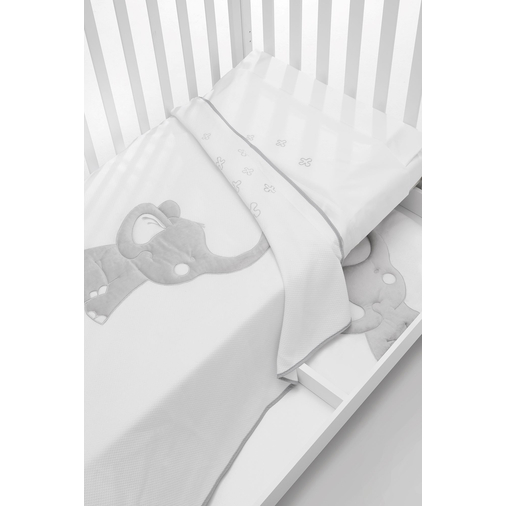 Erbesi Elly Bianco - Cot on wheels - image 5 | Labebe