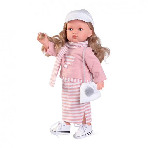 Antonio Juan Bella Vestido De Rayitas - Handmade Doll - image 2 | Labebe