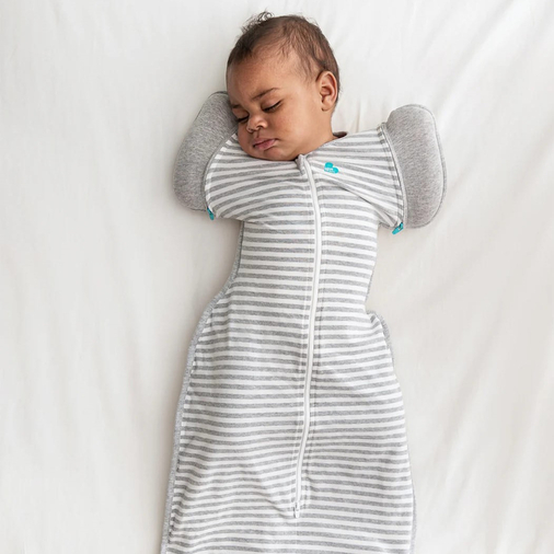 Love To Dream Transition Bag 1.0T Stretch Cotton Stripe GR M - Baby sleeping bag - image 1 | Labebe