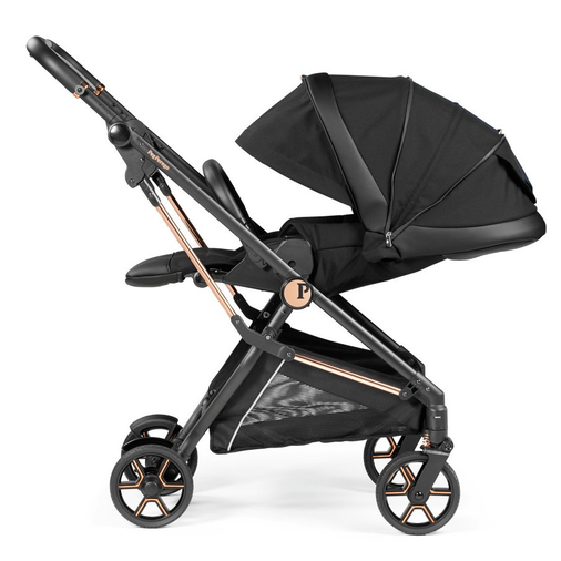 Peg Perego Vivace Bronze Noir - Baby modular stroller with the reversible seat - image 3 | Labebe