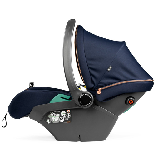 Peg Perego Veloce Town & Country Blue Shine - Детская модульная коляска-трансформер с автолюлькой - изображение 30 | Labebe