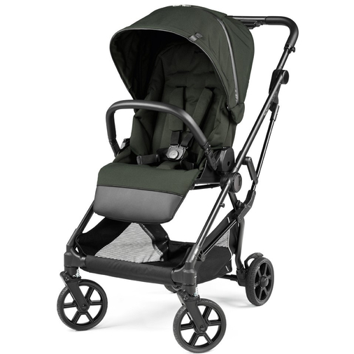 Peg Perego Vivace Green - საბავშვო ტრანსფორმერი ეტლი რევერსული სავარძლით - image 3 | Labebe