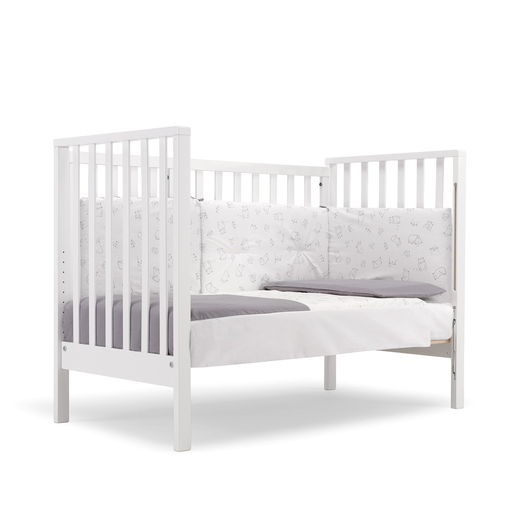 Erbesi Evolution White / Natural - Baby bed - image 22 | Labebe