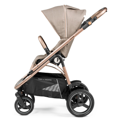 Peg Perego Veloce Town & Country Mon Amour - Baby modular system stroller with a car seat - image 5 | Labebe