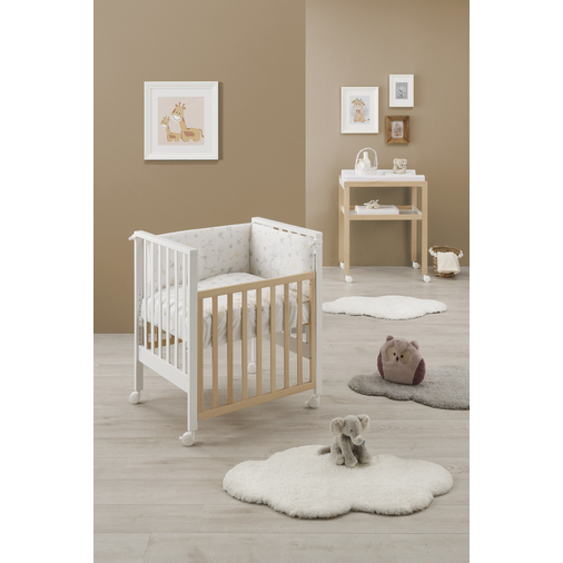 Erbesi Evolution White / Natural - Baby bed - image 14 | Labebe