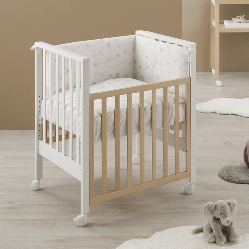 Erbesi Evolution White / Natural - Baby bed - image 10 | Labebe