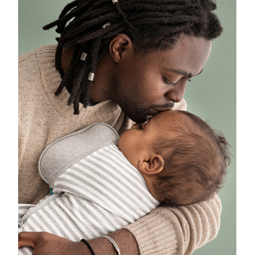Love To Dream Transition Bag 1.0T Stretch Cotton Stripe GR M - Baby sleeping bag - image 4 | Labebe