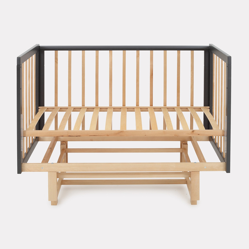 Rant Indy Pro Moon Grey - Baby cot with universal swing - image 2 | Labebe