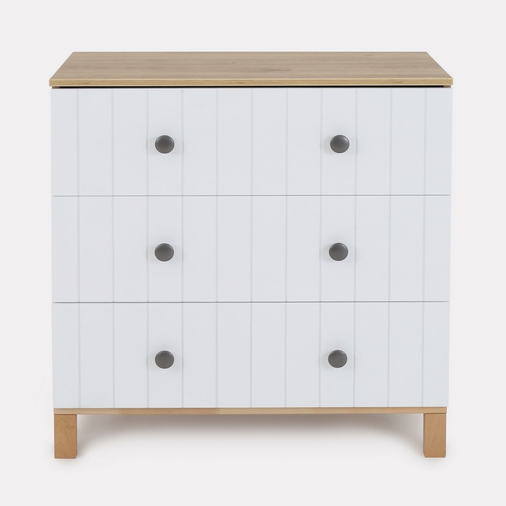 Rant Bamboo Cloud White - Baby chest of drawers with a changing table - image 6 | Labebe