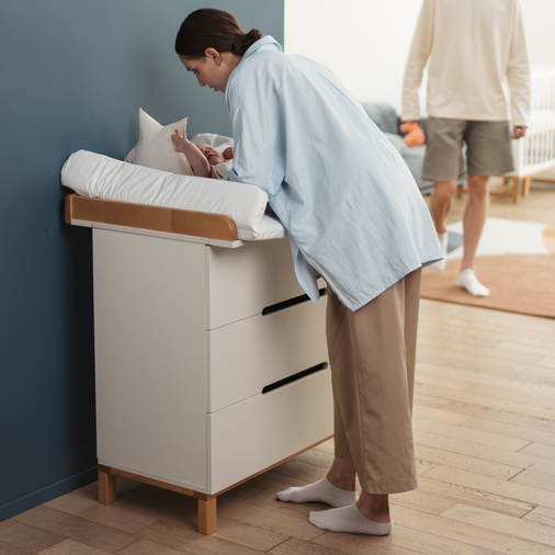 Rant Indy Cloud White - Baby chest of drawers with a changing table - image 16 | Labebe