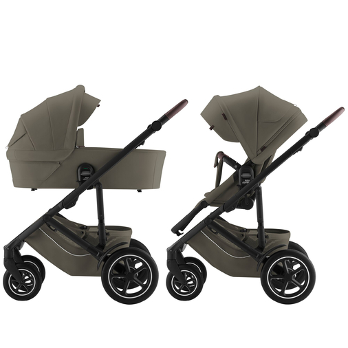 Britax Römer Smile 5Z Lux Urban Olive - საბავშვო ორეული ტრანსფორმერი ეტლი - image 1 | Labebe