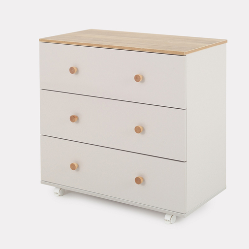Rant Elsa Crystal Beige - Baby chest of drawers with a changing table - image 4 | Labebe