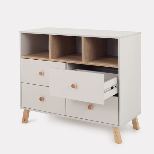 Rant Vester Crystal Beige - Baby chest of drawers with a changing table - image 8 | Labebe