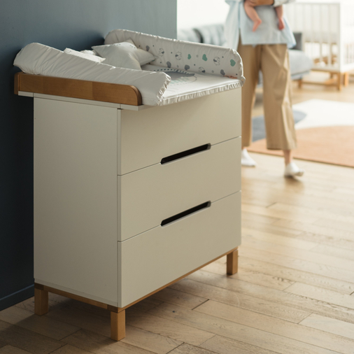 Rant Indy Cloud White - Baby chest of drawers with a changing table - image 14 | Labebe