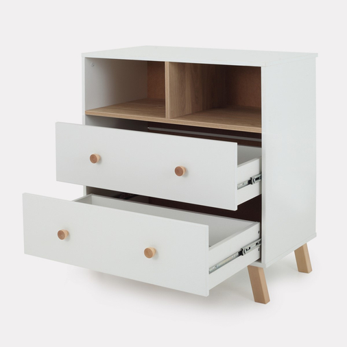 Rant Vester Cloud White - Baby chest of drawers with a changing table - image 7 | Labebe