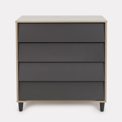 Rant Bergen Moon Grey - Baby chest of drawers with a changing table - image 3 | Labebe