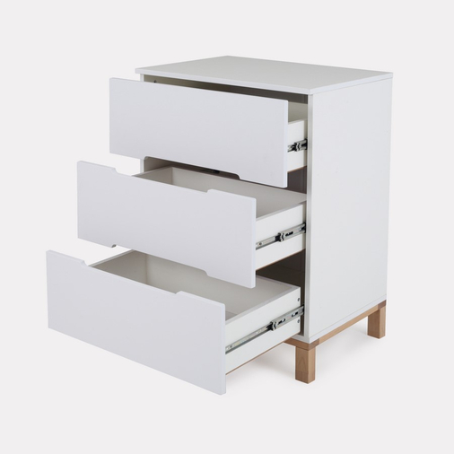 Rant Indy Cloud White - Baby chest of drawers with a changing table - image 3 | Labebe