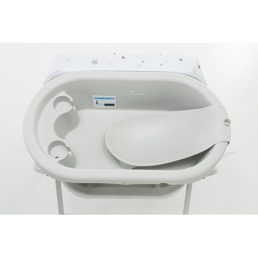 Foppa Pedretti Bath&Co Sand - Baby bath with stand and changing top - image 5 | Labebe