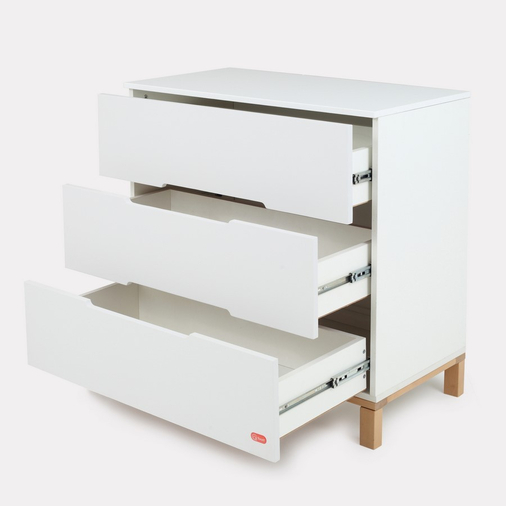 Rant Indy Cloud White - Baby chest of drawers with a changing table - image 3 | Labebe