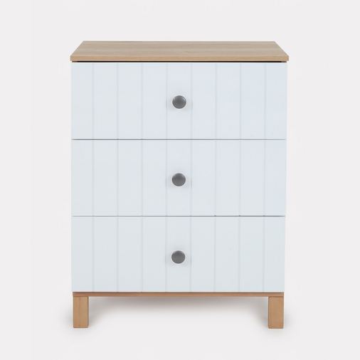Rant Bamboo Cloud White - საბავშვო კომოდი გამოსაცვლელი დაფით - image 8 | Labebe