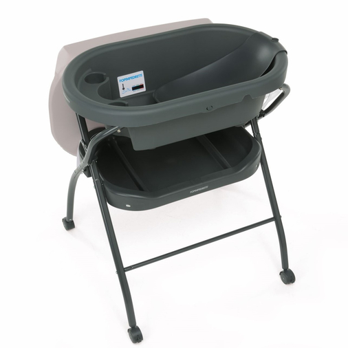 Foppa Pedretti Bath&Co Sand - Baby bath with stand and changing top - image 1 | Labebe