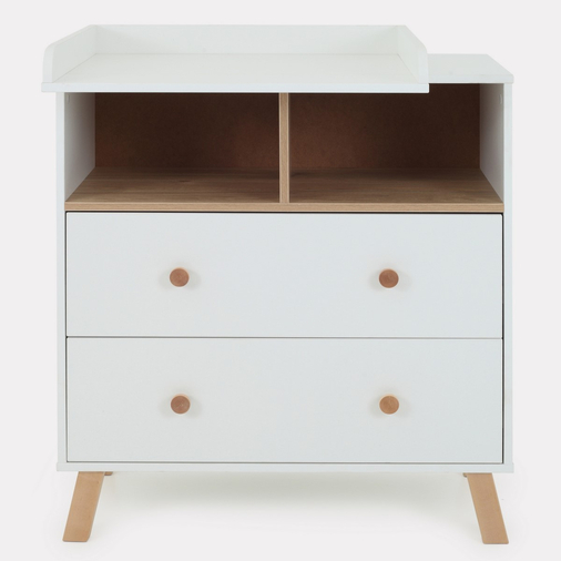 Rant Vester Cloud White - Baby chest of drawers with a changing table - image 1 | Labebe