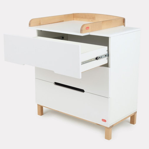 Rant Indy Cloud White - Baby chest of drawers with a changing table - image 6 | Labebe