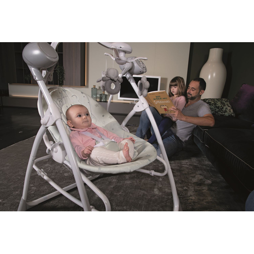 Foppa Pedretti Carillon Puppy - Musical baby bouncer swing - image 4 | Labebe