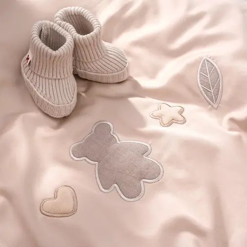 Perina Teddy Sateen Collection Beige - Baby bedding set - image 4 | Labebe