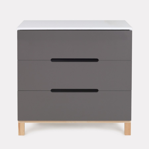 Rant Indy Moon Grey - Baby chest of drawers with a changing table - image 5 | Labebe