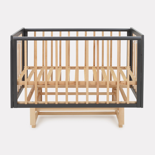 Rant Indy Pro Moon Grey - Baby cot with universal swing - image 3 | Labebe