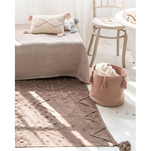 Lorena Canals Woody Vintage Nude - Корзина для хранения ручной работы - изображение 4 | Labebe
