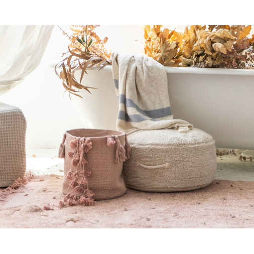 Lorena Canals Woody Vintage Nude - Корзина для хранения ручной работы - изображение 6 | Labebe